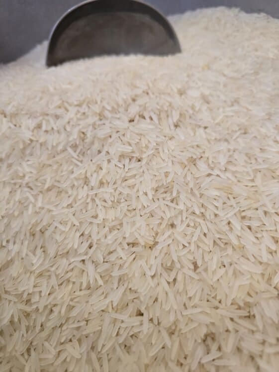 creamy basmati rice