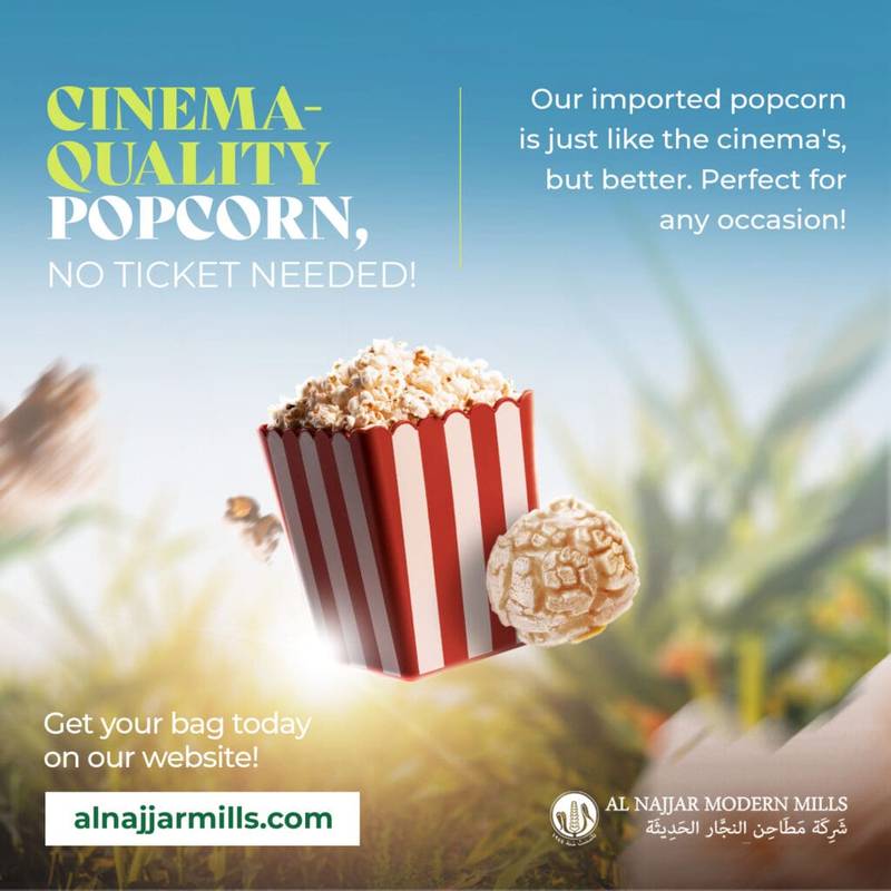 Al Najjar Mills - Cinema-Quality-Mushroom Popcorn