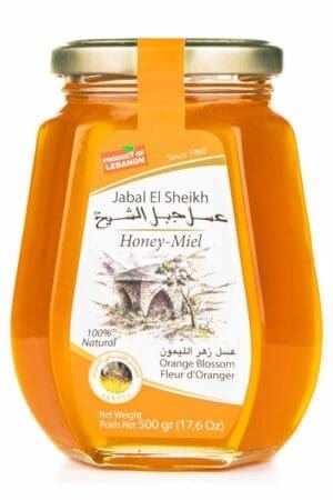 Jabal Sheikh Honey - Orange Blossom 500 gr